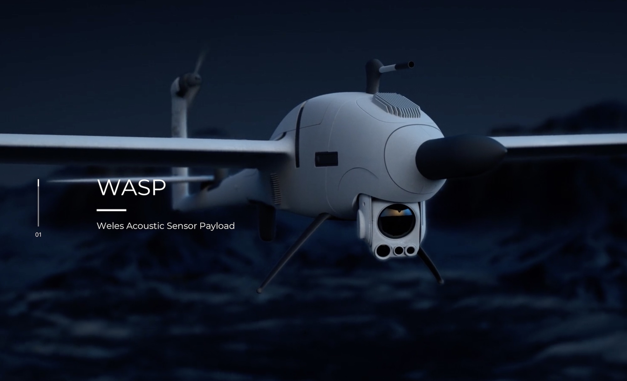Quantum Systems WASP acoustic sensor shot ranging Quantum Systems WASP acoustic sensor shot ranging