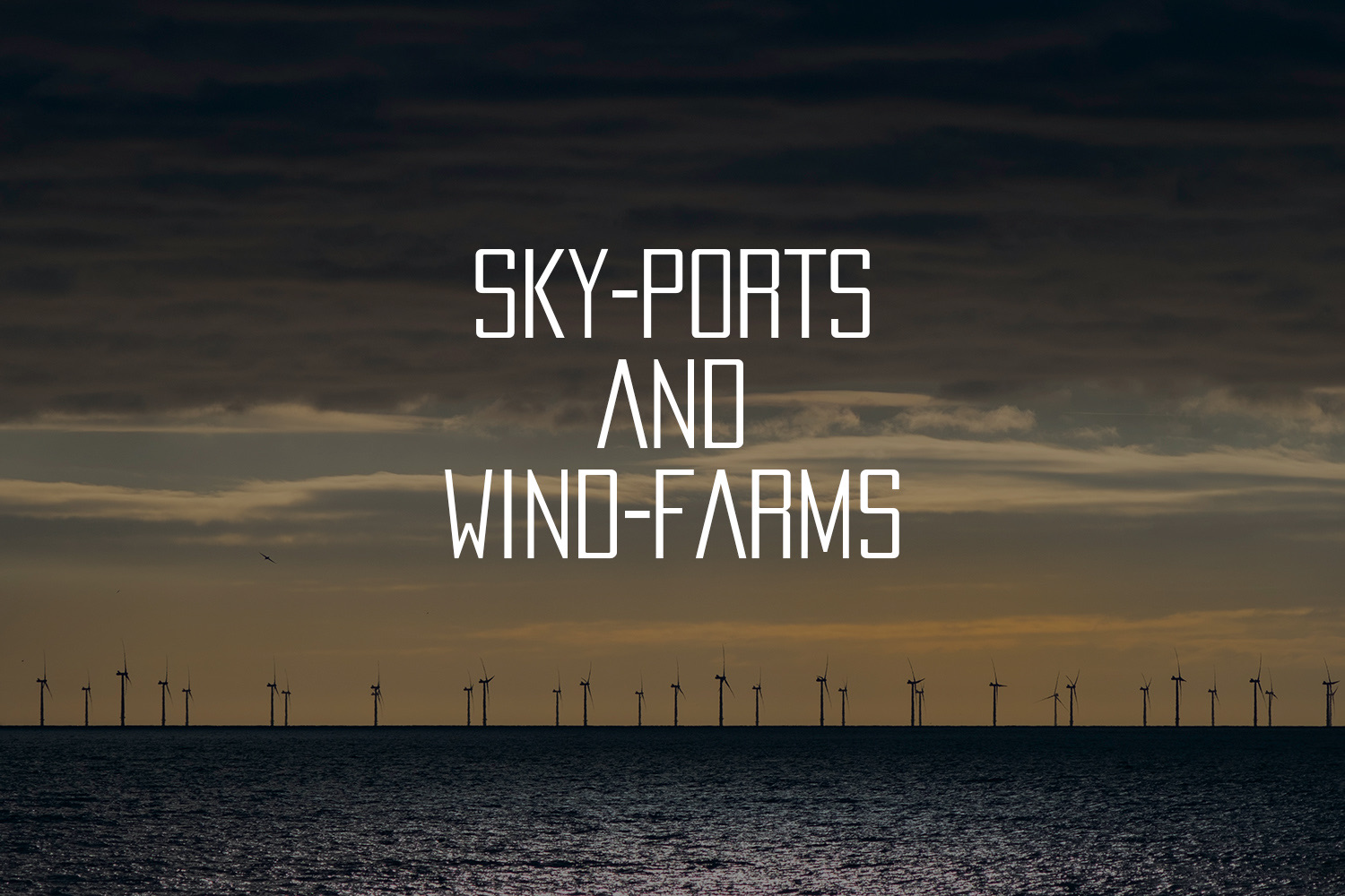 Nodal network advantages for skyport infrastructure